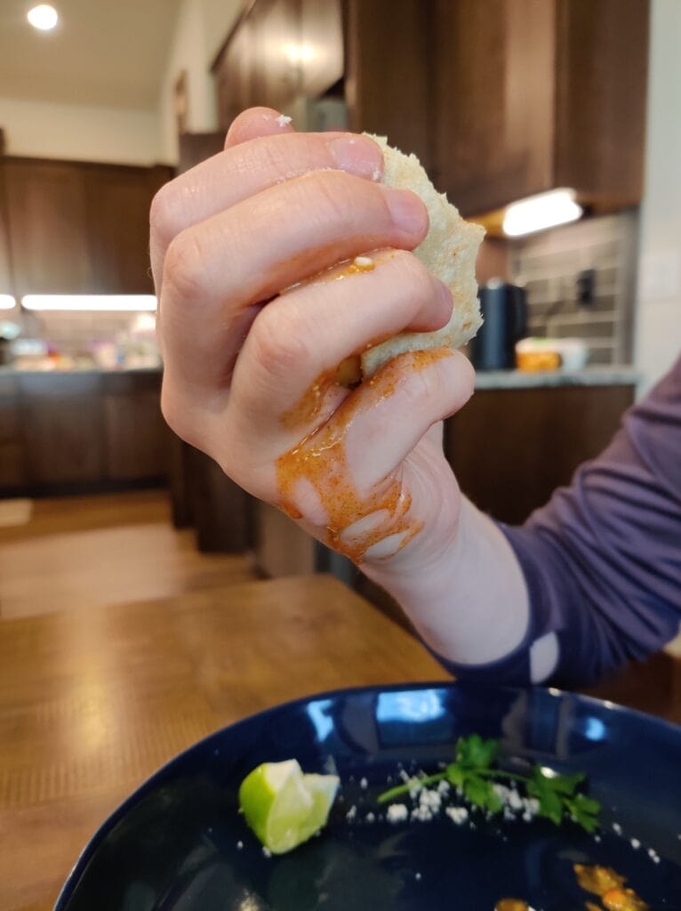 Brook Trout Tacos with Chipotle Avocado Crema Peak to Plate