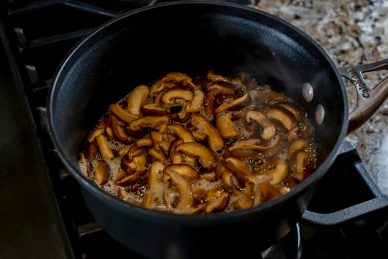 SoyMarinated Shiitake Mushrooms Peak to Plate