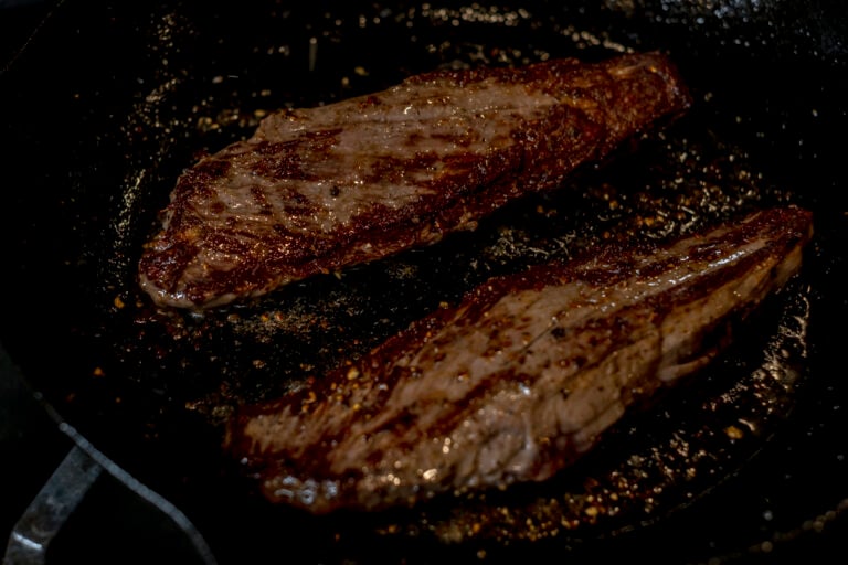 Simple Cast Iron Venison Tenderloin Peak to Plate