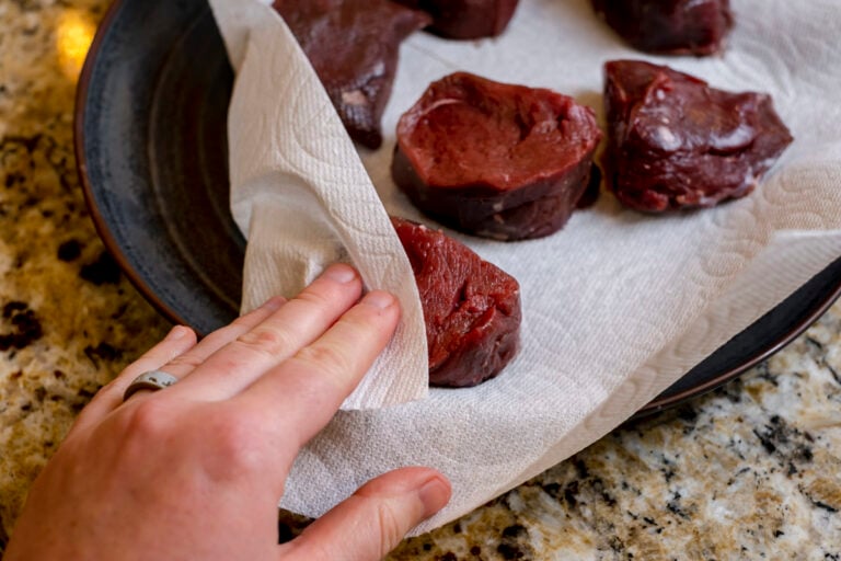 ButterBasted Elk Tenderloin Medallions Peak to Plate