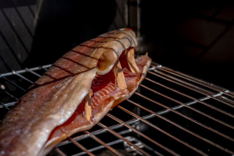 Honey Smoked Rainbow Trout with Dry Brine Peak to Plate