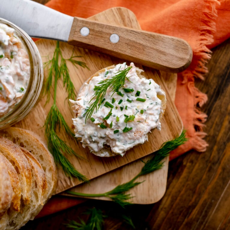 Easy Smoked Trout Dip with Lemon and Dill Peak to Plate