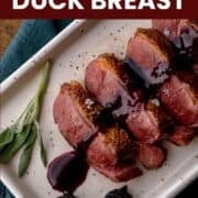 sous vide duck breast pin.