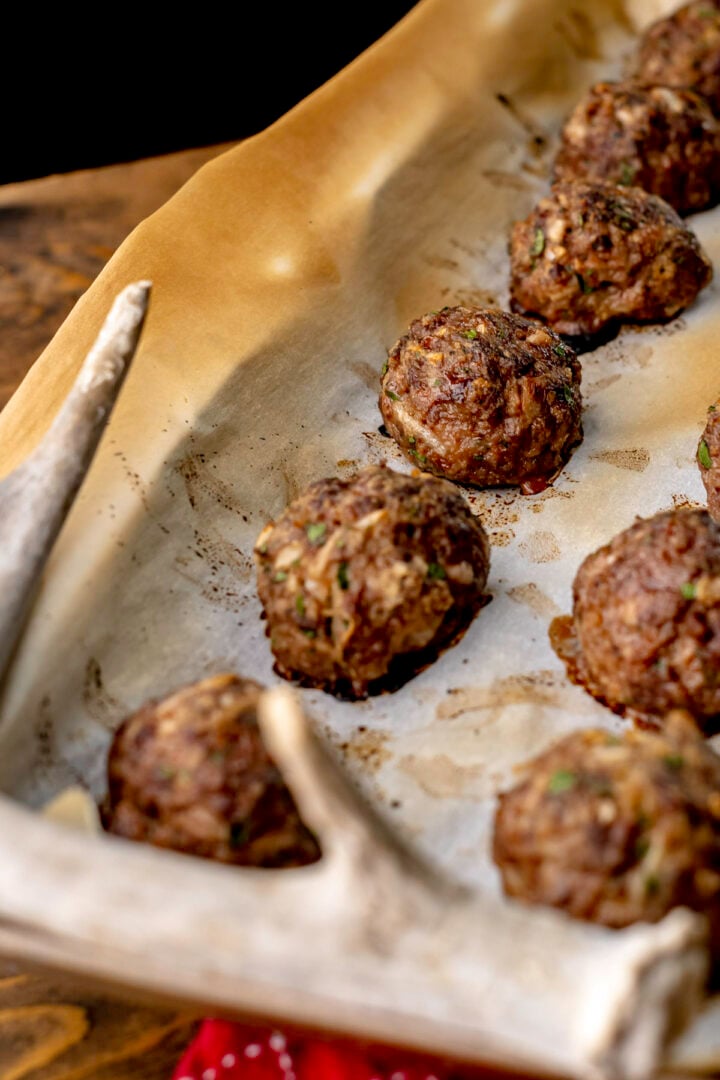 Easy Venison Meatballs Peak to Plate