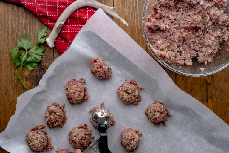 Easy Venison Meatballs Peak to Plate