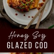 honey soy glazed cod pin long.