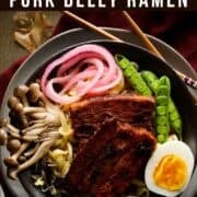 gochujang pork belly ramen pin.