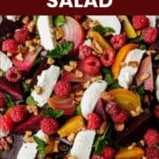 roasted beet salad pin.