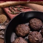 venison pan sausage pin.