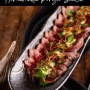 venison tataki pin.